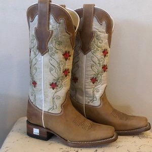 Corral Floral Embroidered Western Boot